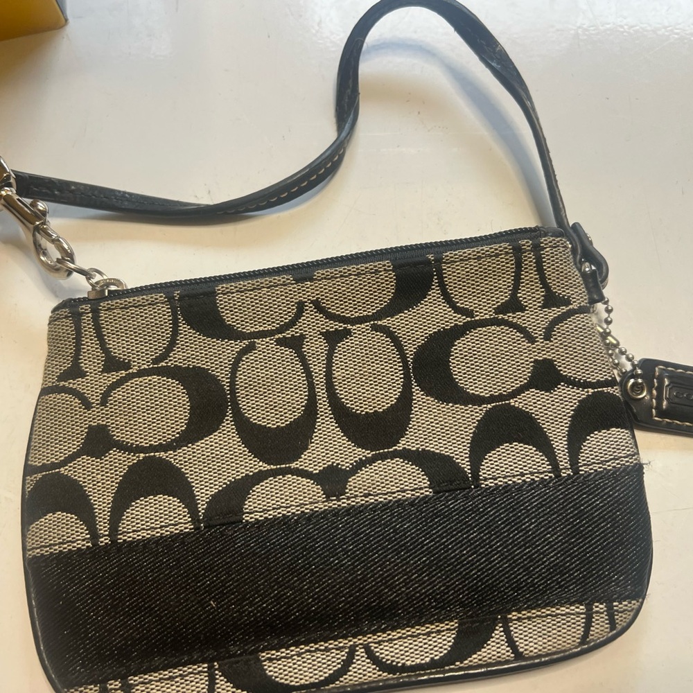 Coach wristlet
